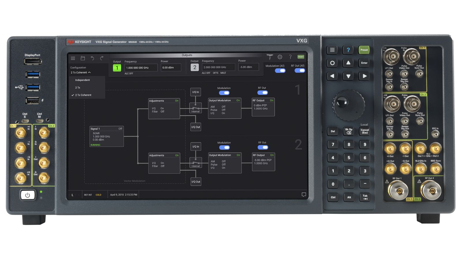 VXG Microwave Signal Generator Keysight Premium Used M9384B - Stock Image 1